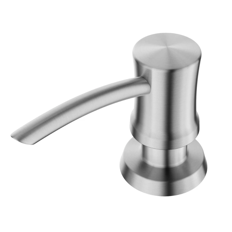 

Brass Kitchen Soap and Lotion Dispenser in -Free Stainless Steel