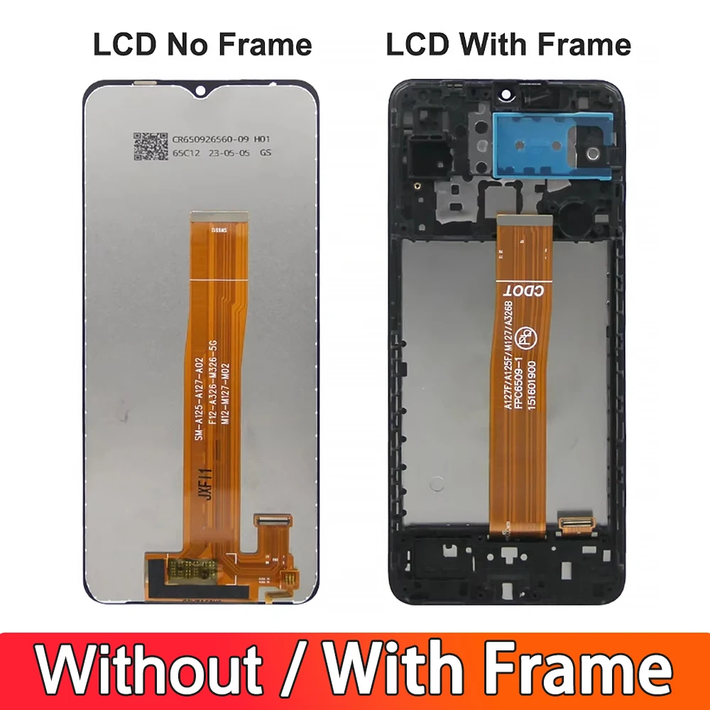 100% протестированный 6 5-дюймовый ЖК-дисплей для Samsung Galaxy M12 M127 M127F M127M сменный