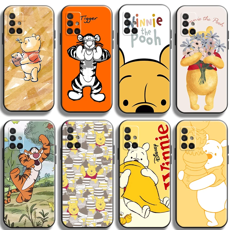 

Чехлы для телефонов Disney, Винни для Samsung A51 5G A31, A72, A21S, A52, A71, A42, 5G A20, A21, A22, 4G, A22, 5G A20, A32, 5G A11, противоударные мягкие