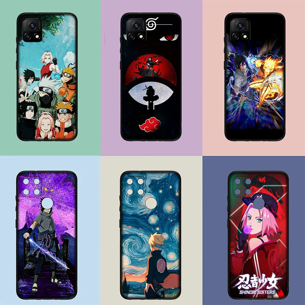 Itachis Uchihas Akatsukis Sasukes Case for Samsung Galaxy S21 S20 Fe S23 S22 Ultra S8 Plus A25 A12 A13 A21S A73 + Phone Casing
