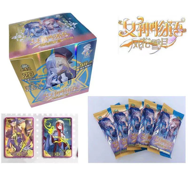 

Goddess Flash Card Original Series Anime Children Birthday Gift Board Game PTR Card Toy Cosplay Parent-child Gift Christmas Gift