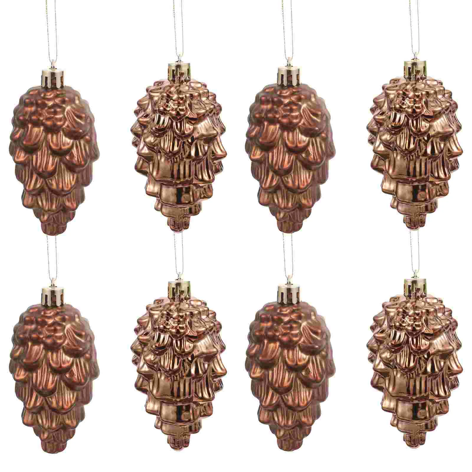 

Christmas Pinecone Ornament Fall Hanging Pine Cone Ornament Shatterproof Pinecone Ball Xmas Tree Fall Thanksgiving