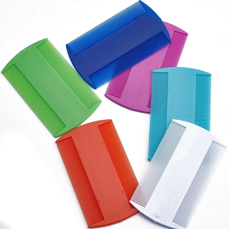 Двусторонняя расческа для волос с тонкими зубьями домашних животных расчески