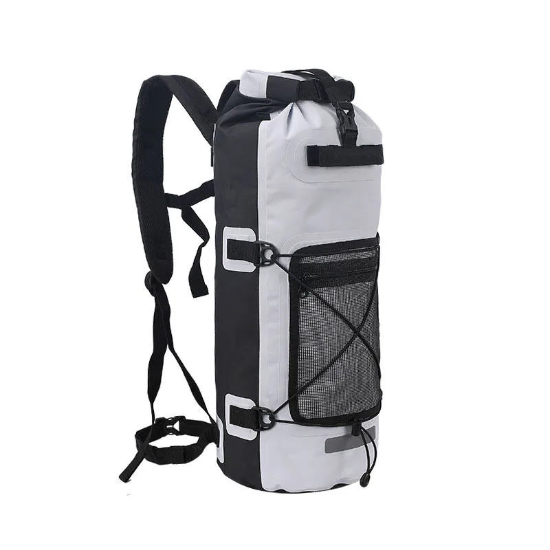 28L Sports Waterproof Dry Bag Backpack Lightweight River Trekking Roll Top Dry Sack for Camping Kayak Beach Rafting Boat Fishing