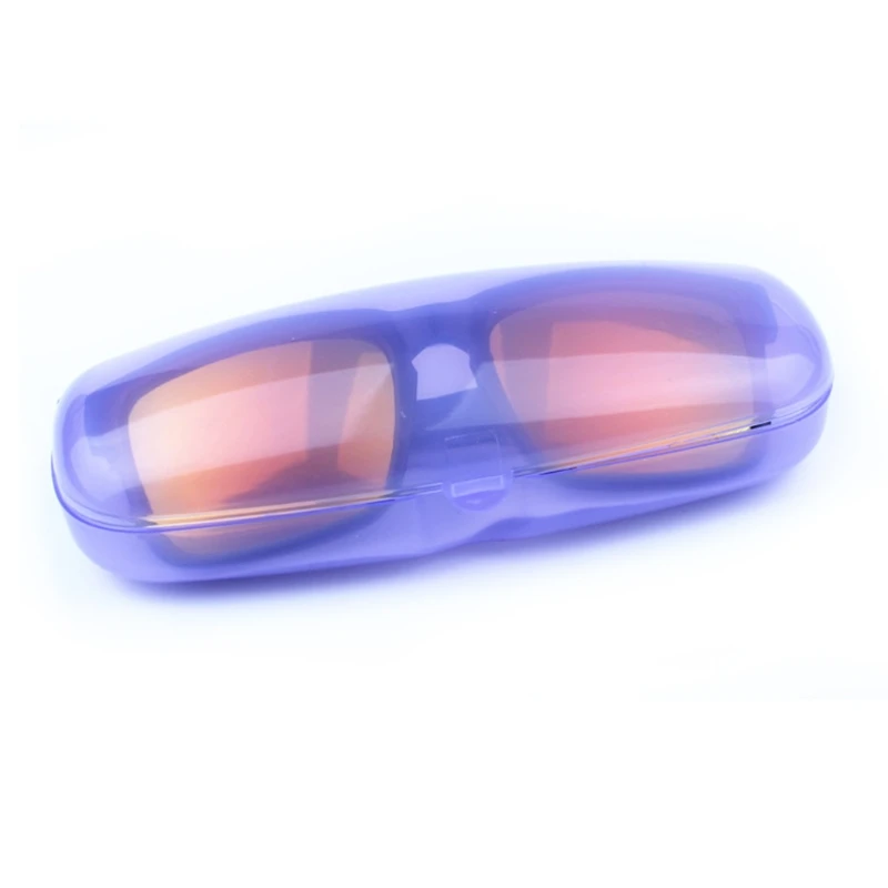 

2XPC Portable Glasses Sunglasses Classical Plastic Protective Hard Case Glasses Box