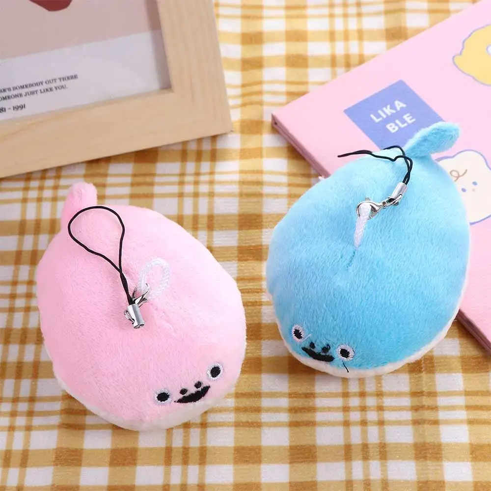 Плюшевый мягкий пищалкий котелок брелок мультяшный Сжимаемый плюшевый кулон в