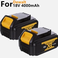 dewalt replacement battery 18v4 0ah xr li ion compatible with all 18v xr cordless machines from dewalt dcb182 dcb184 dcb200