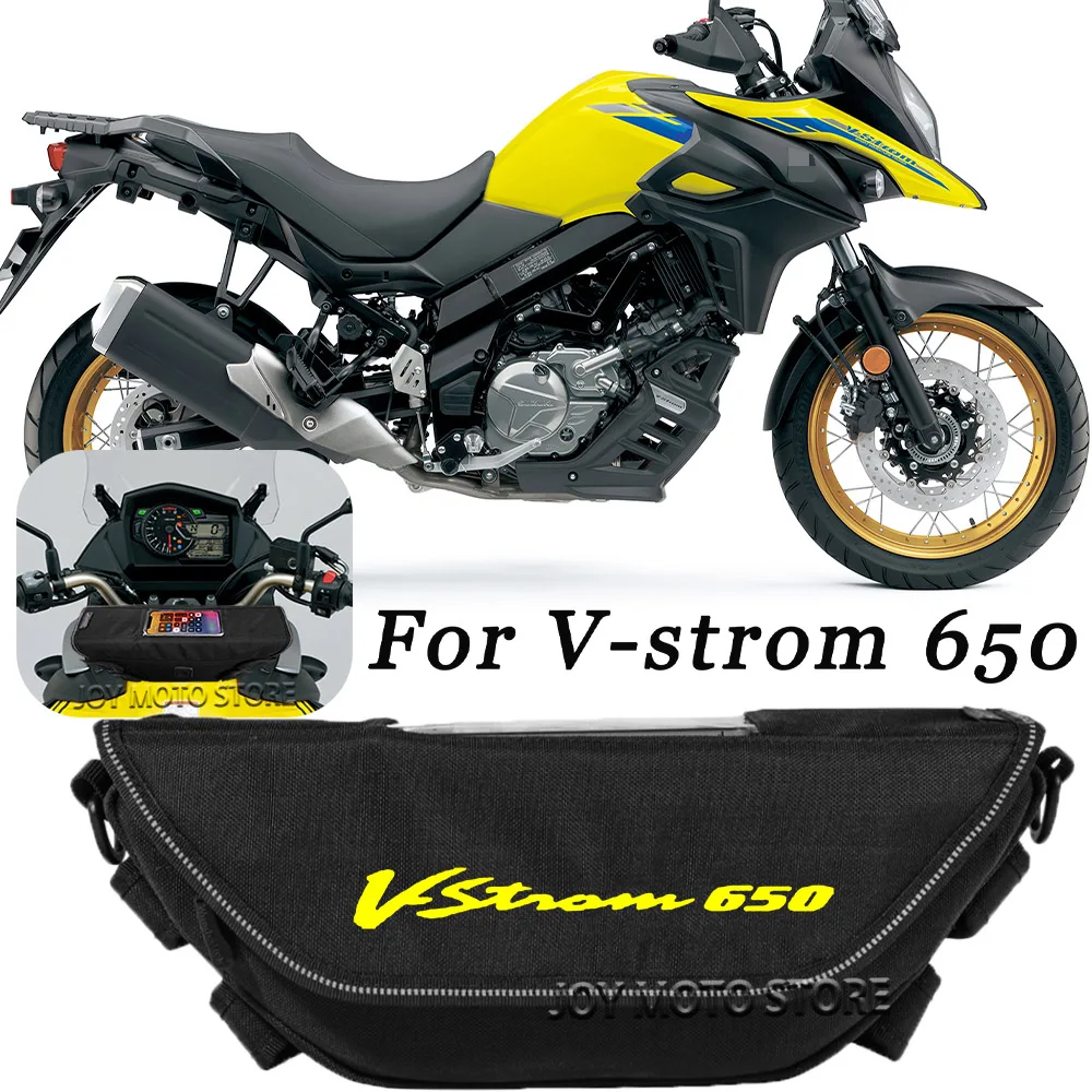 Фото Для мотоциклов V-STROM 650: Водонепроницаемая и пылезащитная сумка для инструментов и аксессуаров, удобная дорожная сумка на руль №1