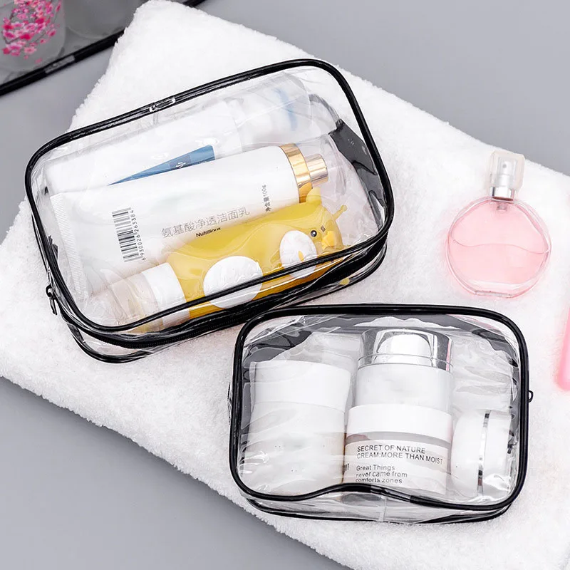 Checkered Pillow Bag Makeup Bag Women's Large Capacity Portable Ins Travel  Cosmetics Wash Bag Storage Bag - AliExpress