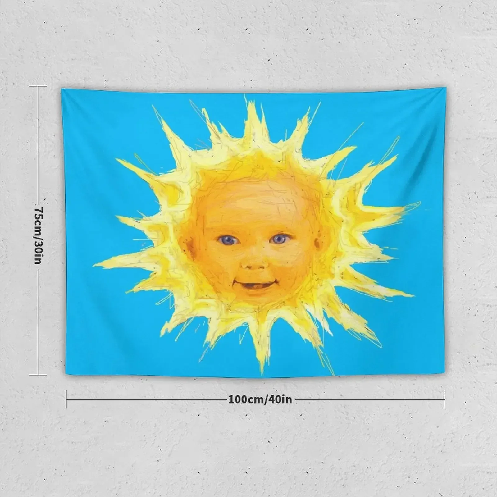 Гобелен Tubby Baby Sun украшение для улицы украшения дома
