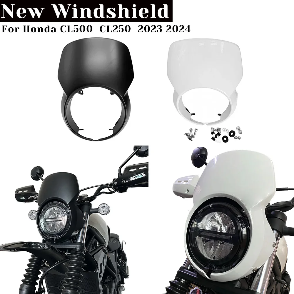 

New Windshield Motorcycle Accessories Windshield For Honda CL500 CL 500 CL250 CL 250 2023 2024 cl 500 cl 250
