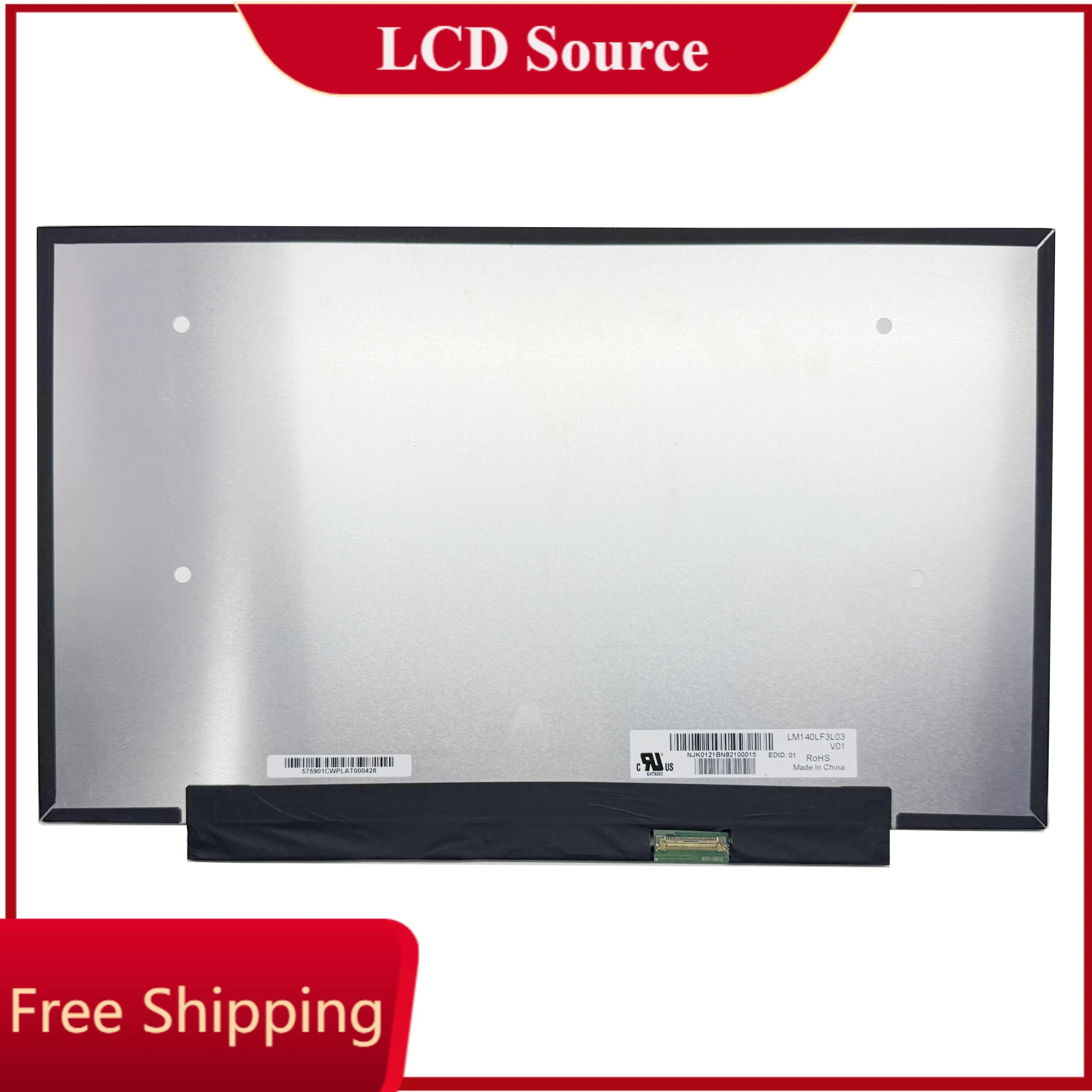 Фото Новый ЖК-экран для ноутбука LM140LF3L03 для Chuwi HeroBook Pro CWI514, FHD 1080P, 30-контактный, широкоформатный LED-дисплей, 14.0 дюймов №2