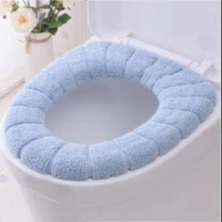 washable toilet cover pad toilet seat cushion set for home decor closestool mat seat case toilet lid cover accessories