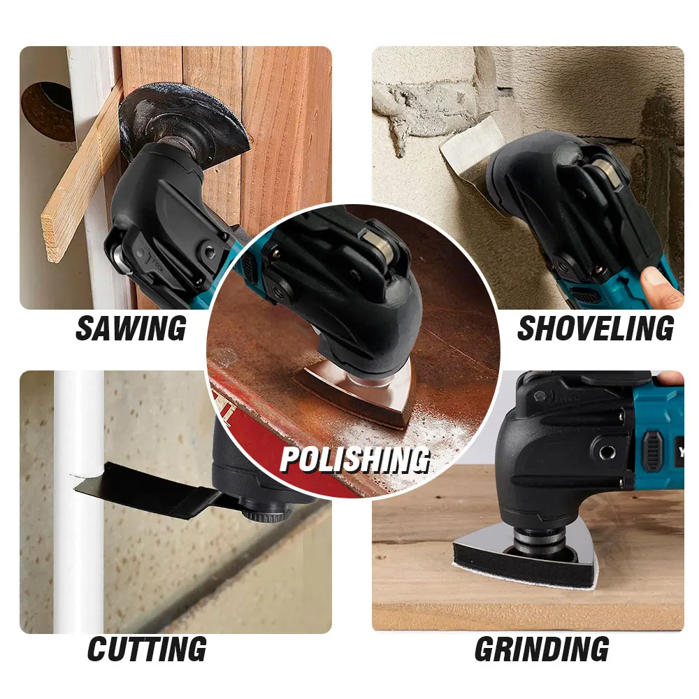 Бесщеточный Осциллирующий многофункциональный инструмент Yofidra для