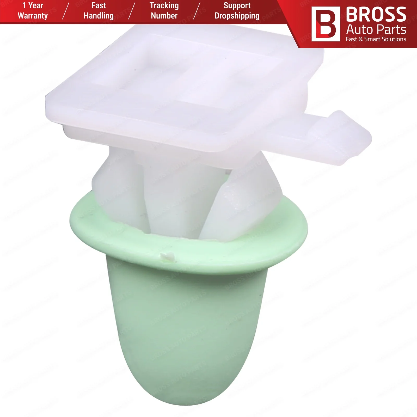 

10 шт., белая боковая клипса для формования для VW : 3A0853575A