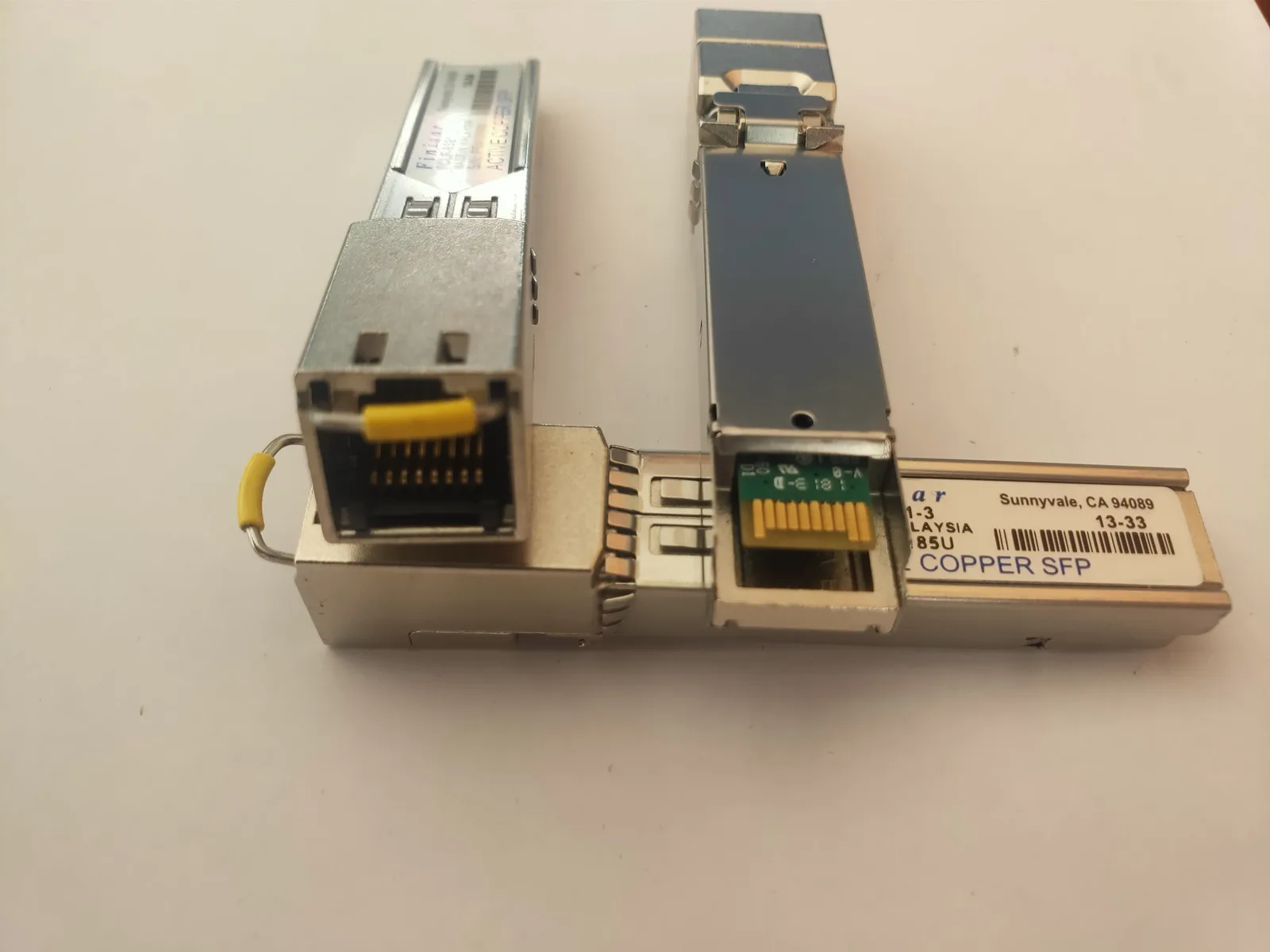 FINISAR FCLF-8521-3 SFP RJ45 оптический модуль
