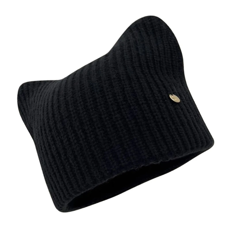 652F кошачьи уши Shpe шляпа для взрослых и подростков ручной работы полая дышащая