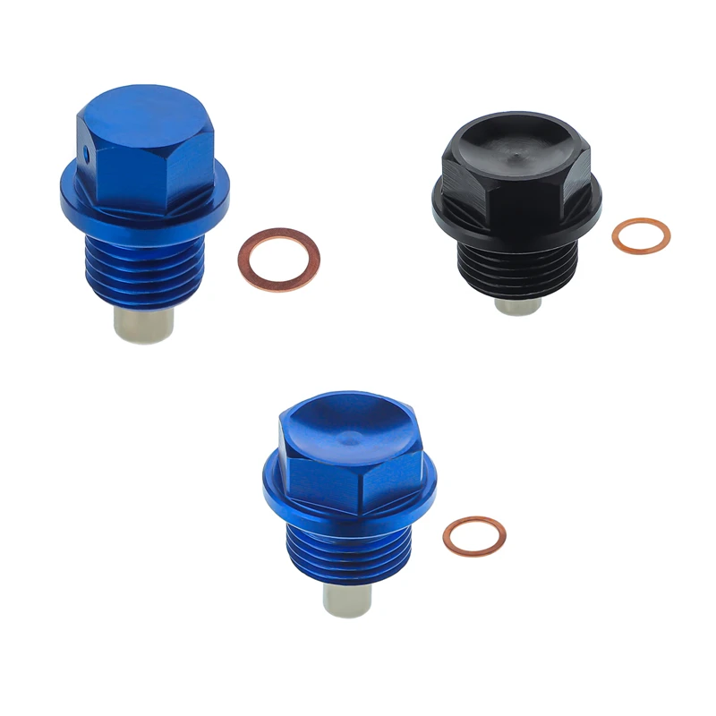 

VR - M12x1.5 M12x1.25 M14x1.5 Magnetic Oil Drain Plug &Oil Drain Sump Nut (A Lot Of Colors available) ODP12125/1215/1415