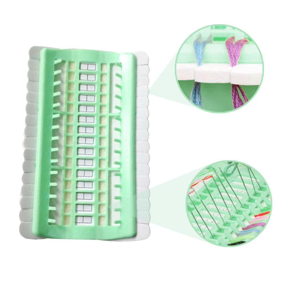 

Практичное устройство для создания ниток, приспособление для шитья и вышивки детской одежды, 30 позиций, набор инструментов для вышивки крес...