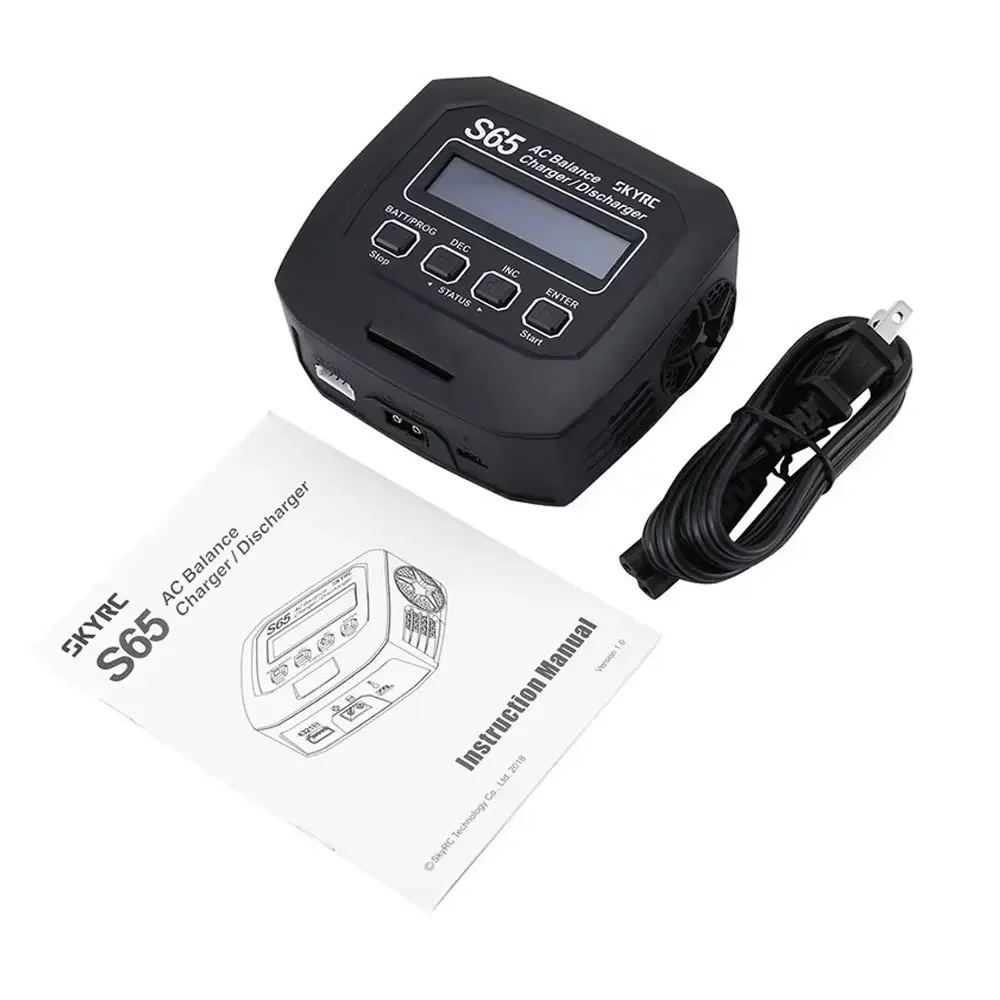 SKYRC S65 Зарядное устройство переменного тока разрядное 10 Вт разъем XT60 65 6 А умное
