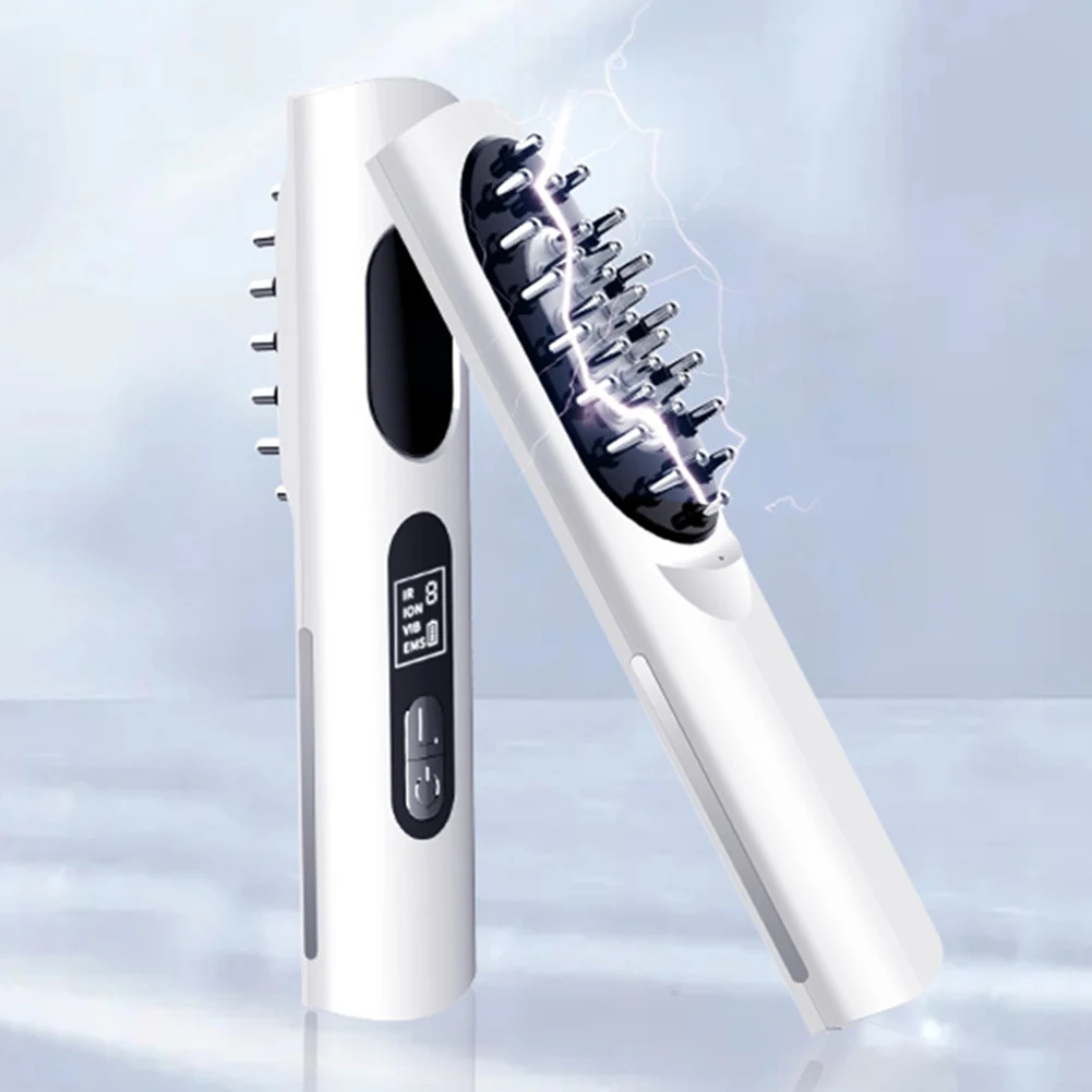 

Multi-Functional Portable Smart Liquid Introduce Hair Brush Classic Comb Scalp Massager for Hair Growth Treatment