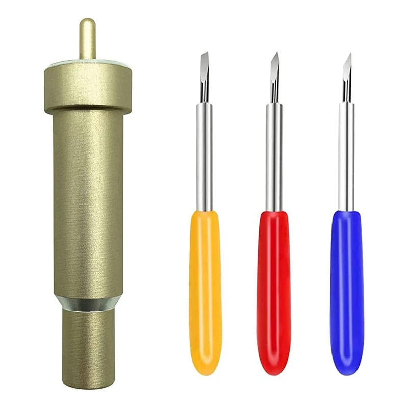 

Deep Point Fine Point Cutting Blade And Housing Replacement,For Explore One Explore Polyester Flat Vinyl Faux Leather