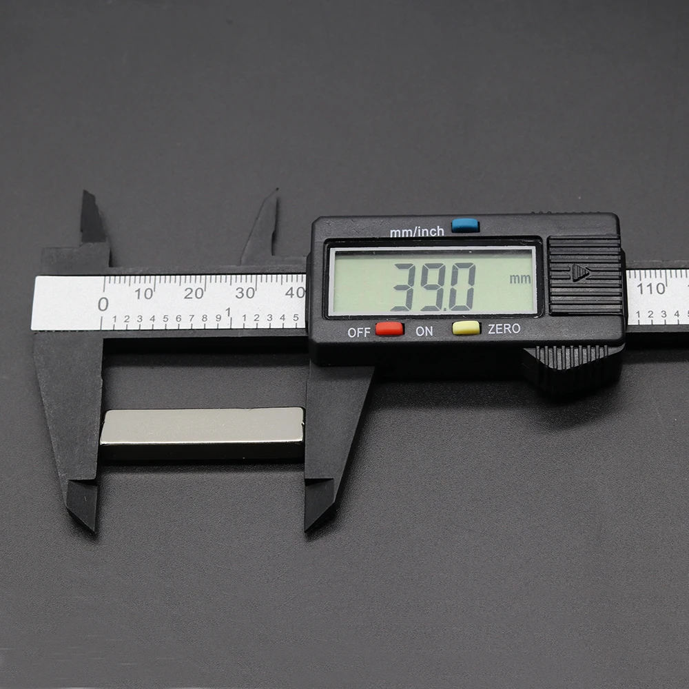 Блок-магнит 40x10x5 мм N35 1/2/5 шт. постоянный NdFeB супер сильные мощные неодимовые