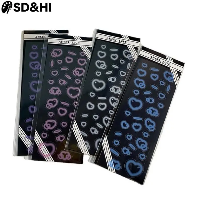 

1 шт., милые прозрачные наклейки в виде ангелов