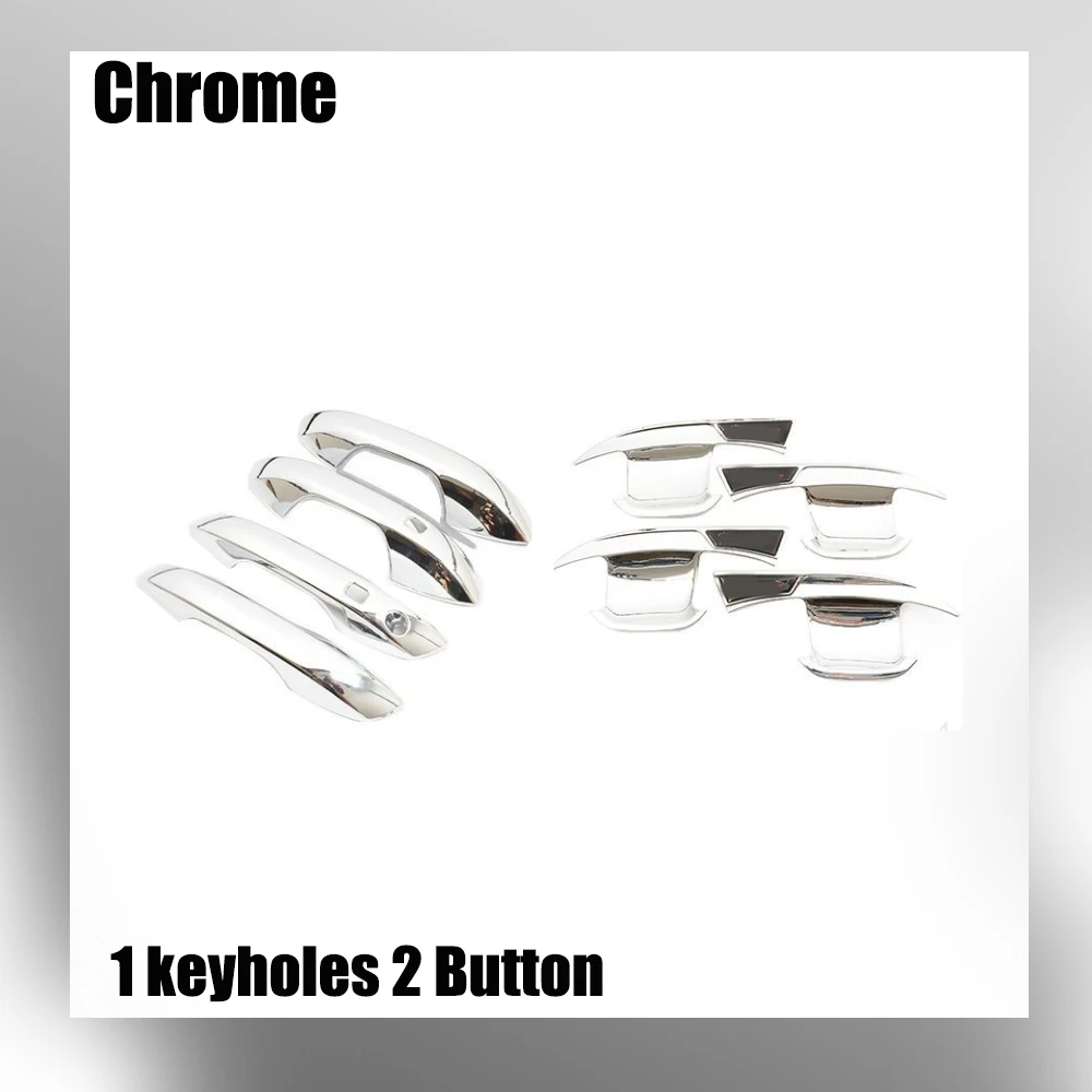 

Крышка дверной ручки автомобиля для BYD Song Plus SA3 Seal U Sealion 6 DM-i EV 2021 ~ 2025 2022, хромированная отделка из углеродного волокна, аксессуары для царапин