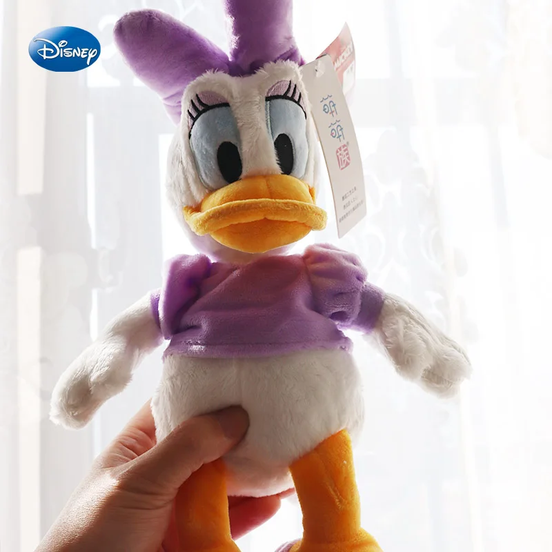 

30cm Disney Donald Duck Plushie Kawaii Daisy Mickey Mouse Clubhouse Toys Gift For Young Girls Stuffed Animal Kids Doll Fashion