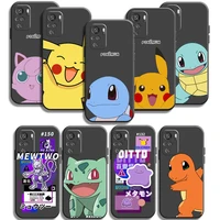 pikachu pokemon phone cases for xiaomi redmi 10 note 10 10 pro 10s redmi note 10 5g carcasa coque