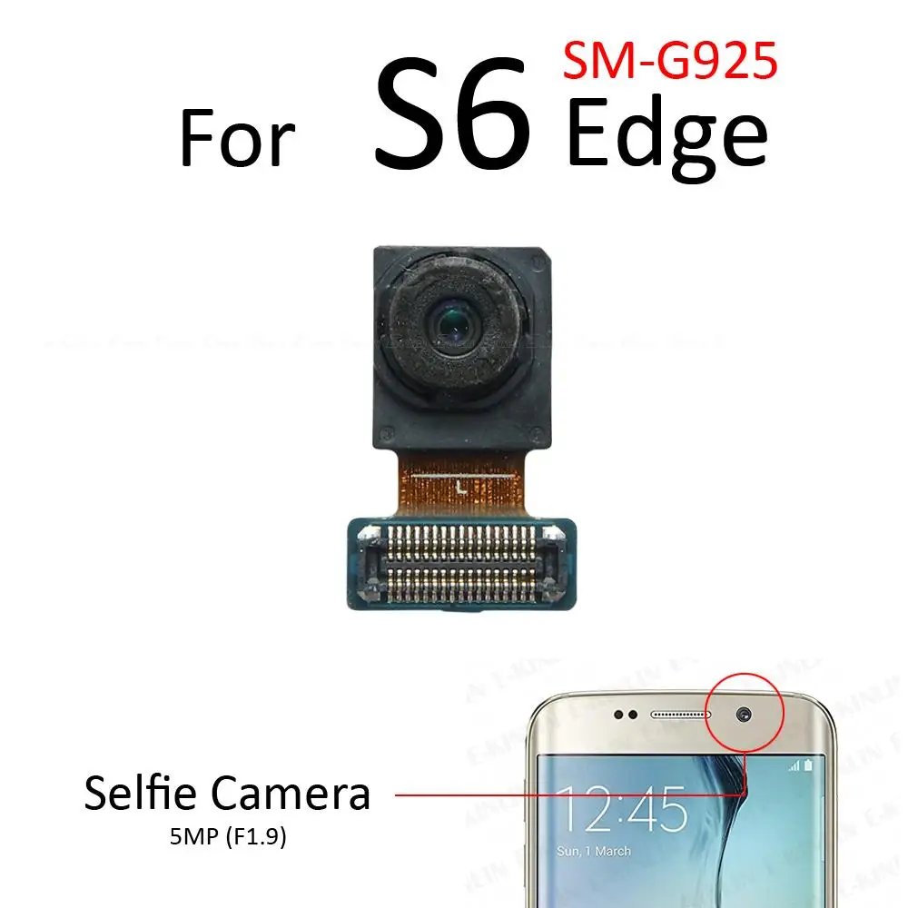 Задняя основная камера для Samsung Galaxy S7 S6 Edge G920 G925 G930 G935 передняя селфи гибкий кабель