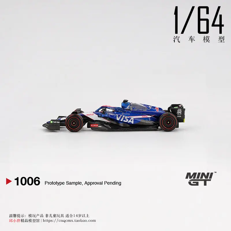 MINIGT 1:64 # 1006 # 1007 Red Bull RB VCARB 01 # 3 # Модель автомобиля F1 Бахрейн 2024 года, литая под давлением, коллекционная, миниатюрная, игрушка, подарок для хобби (art.: 3920d7df61633) - 3920d7df61633