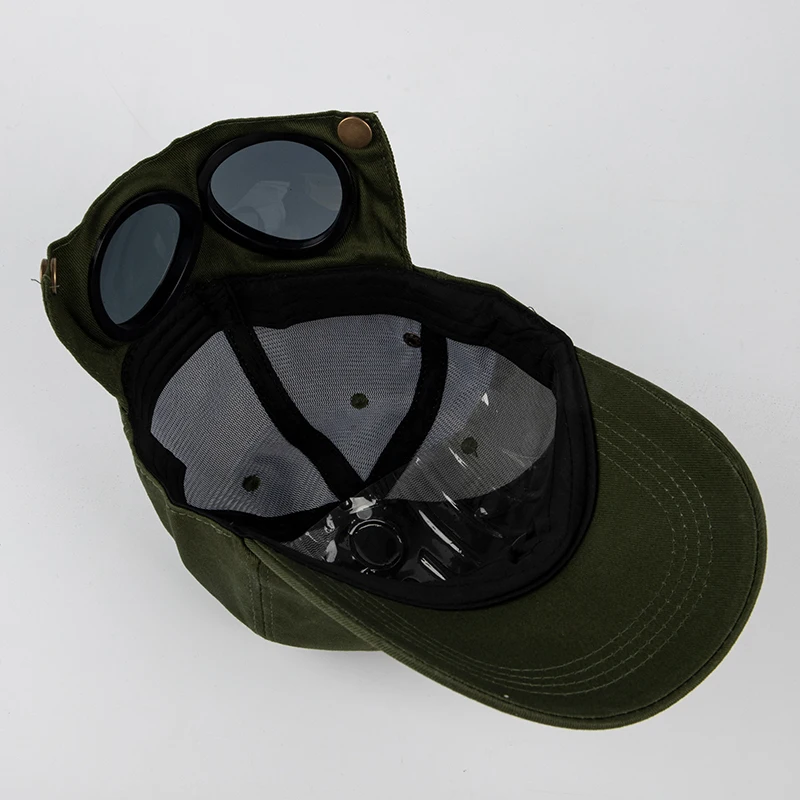 

New Aviator Hat Summer Personality Glasses Baseball Cap Female Unisex Sunglasses Cap Male Cap Baseballcap Boys Cap