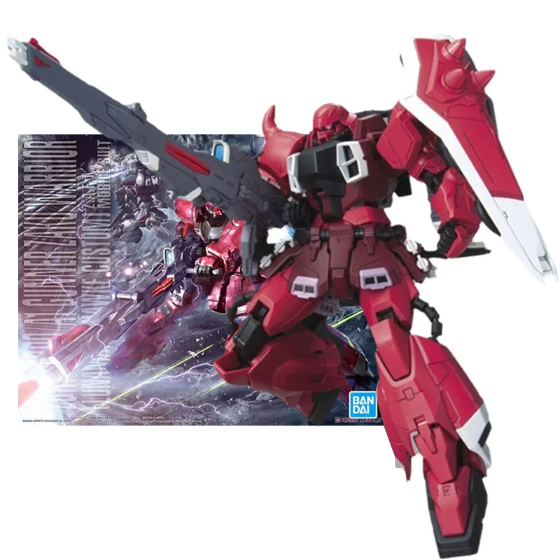 Оригинальная фигурка Bandai набор моделей Gundam MG 1/100 Gunner Zaku Warrior Lunamaria Hawke