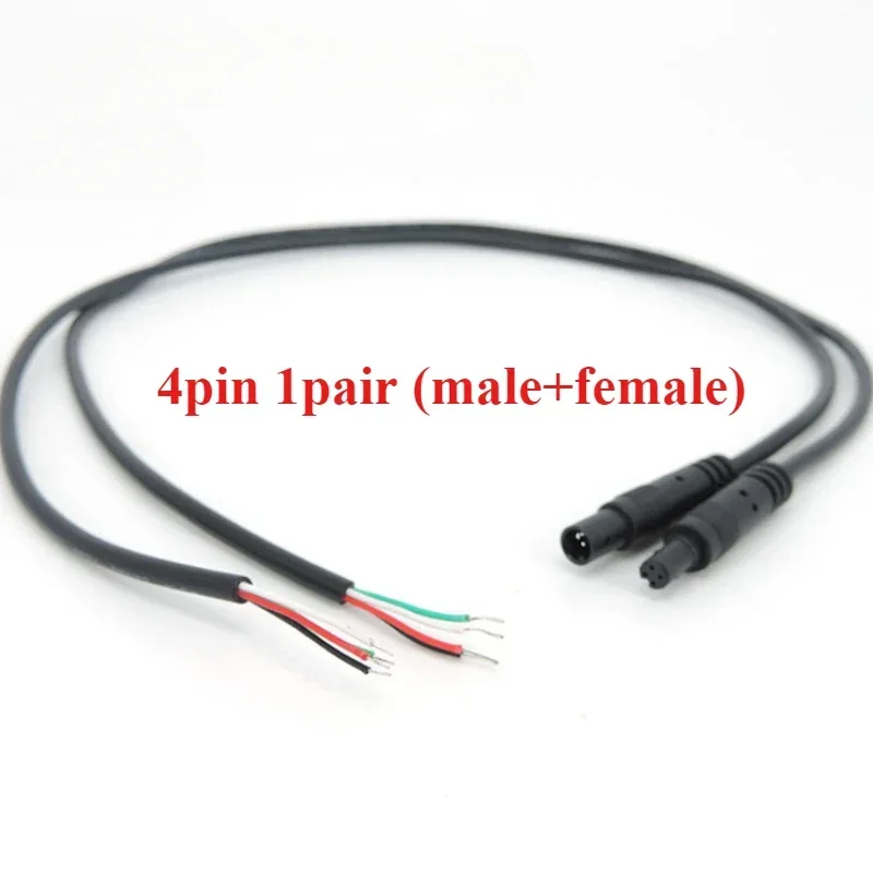 

0,5 м 4 5 6-контактный разъем для мужской и женской камеры заднего вида, удлинительный кабель, провод для автомобильного Jack Line Recorder, задний хвост