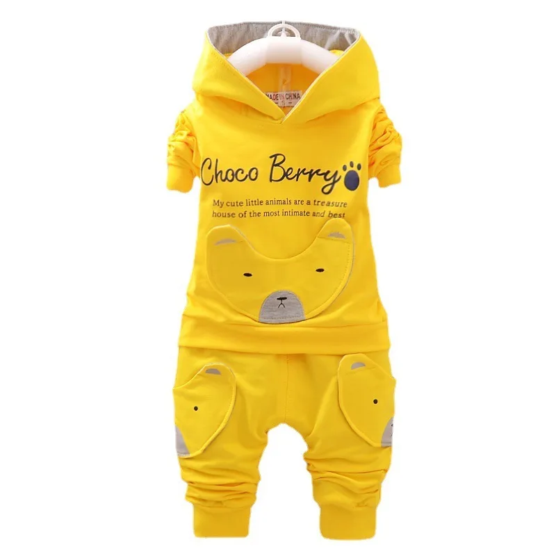 

New Spring Autumn Baby Clothes Suit Children Boys Girls Hoodies Pants 2Pcs/Sets Toddler Casual Sportswear Infant Kids Tracksuits