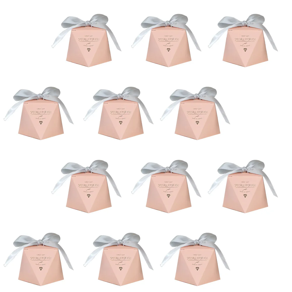 

50pcs Wedding Party Favor Boxes Candy Boxes Paper Wedding Birthday Gift Boxes