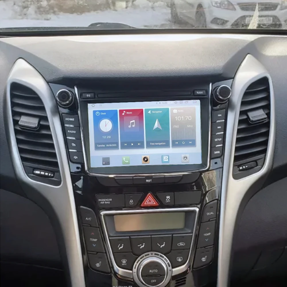 Для Hyundai I30 GD Elantra GT 2011 2012 2013 2014 2015 2016 2017 4G Авто Стерео Amluc Автомобильное радио 7