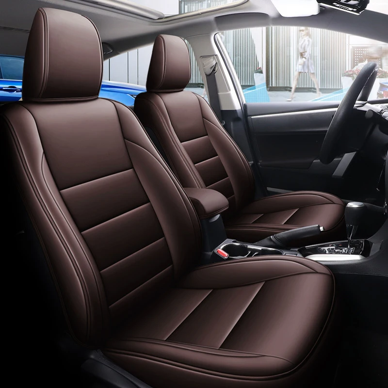 

Custom car seat cover For Toyota Corolla 2014 2015 2016 2017 2018 years Internal modification protective covers auto accessories