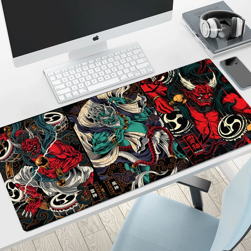 

Monster God 90x40cm Large Mouse Pad Gaming Carpert Accessories PC Laptop Gamer Mousepad Antislip Non-skid Laptop Mouse Pad Mat