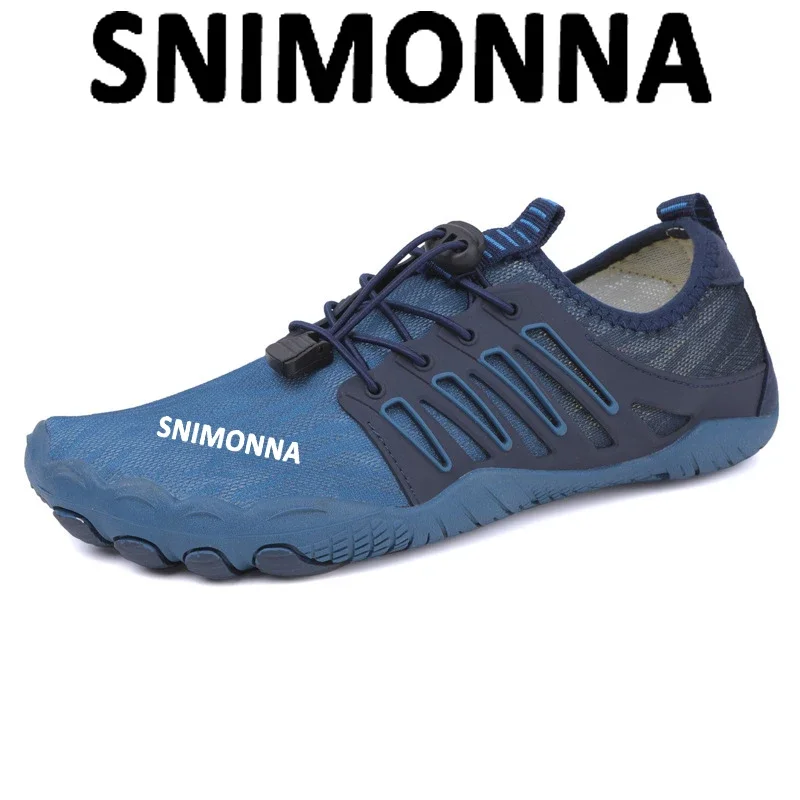 Мужская пляжная обувь с сеткой босиком для серфинга вверх по течению