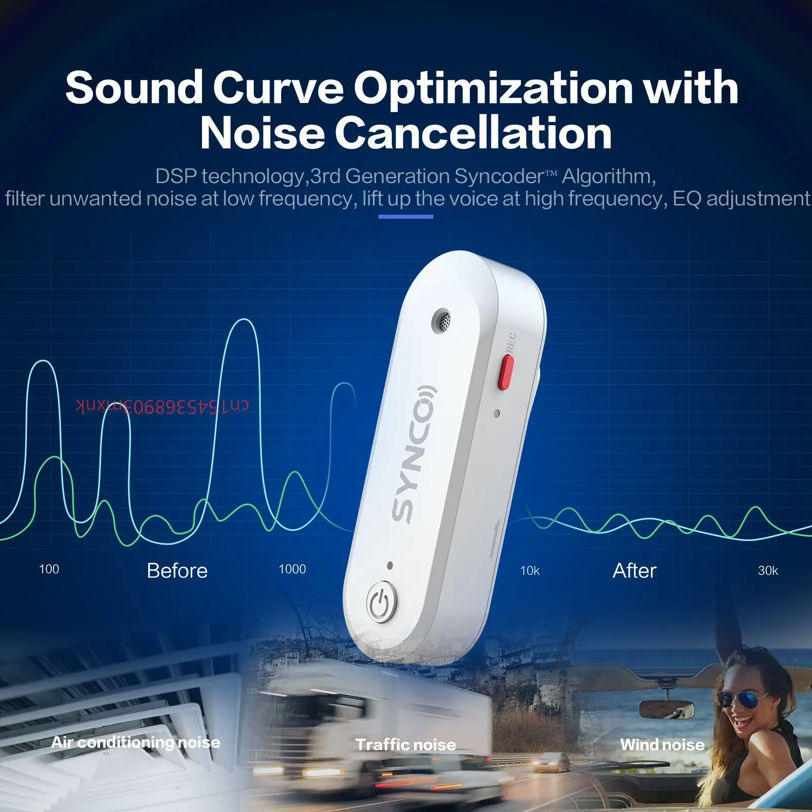 Synco G3 Professional Wireless Lavalier Microphone for Computer Video Studio Smartphone Telephone  PC Portable Audio Mikrofon