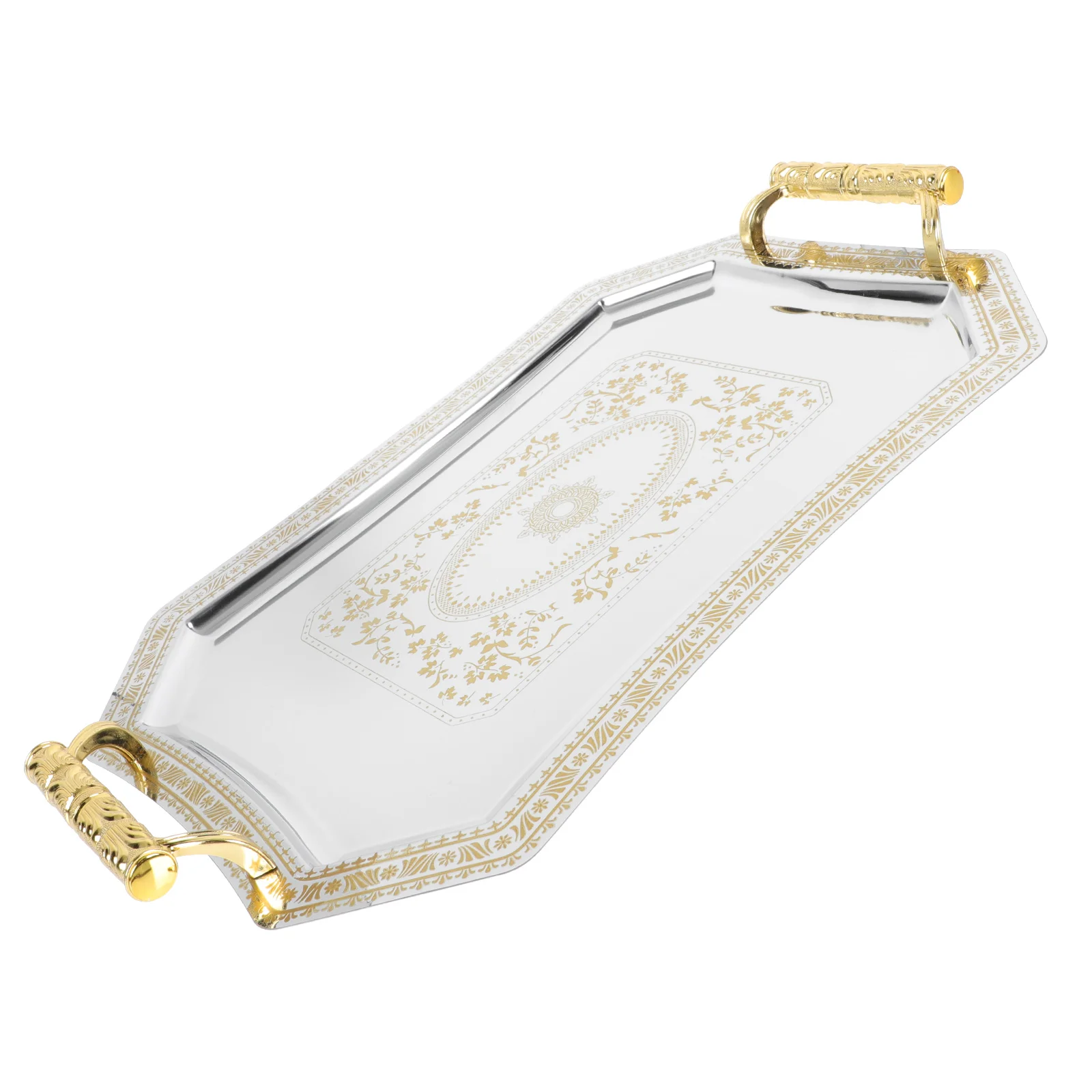 

Tray Plate Bathroommakeup Organizer Entryway Decorative Nesting Key Tea Fruit Trays Servingperfume Vanity Small Sundries