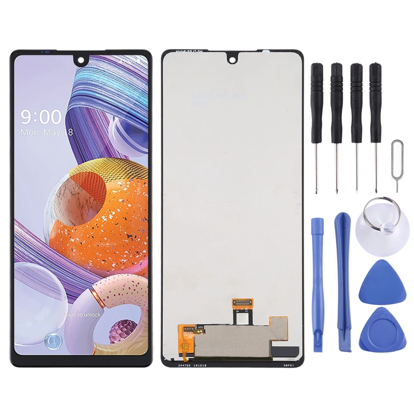 For LG Stylo 6 LMQ730TM LM-Q730TM LCD Screen and Digitizer Full Assembly