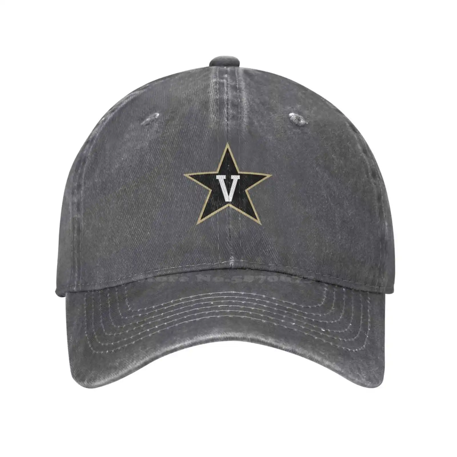

Vanderbilt Commodores Logo Print Graphic Casual Denim cap Knitted hat Baseball cap