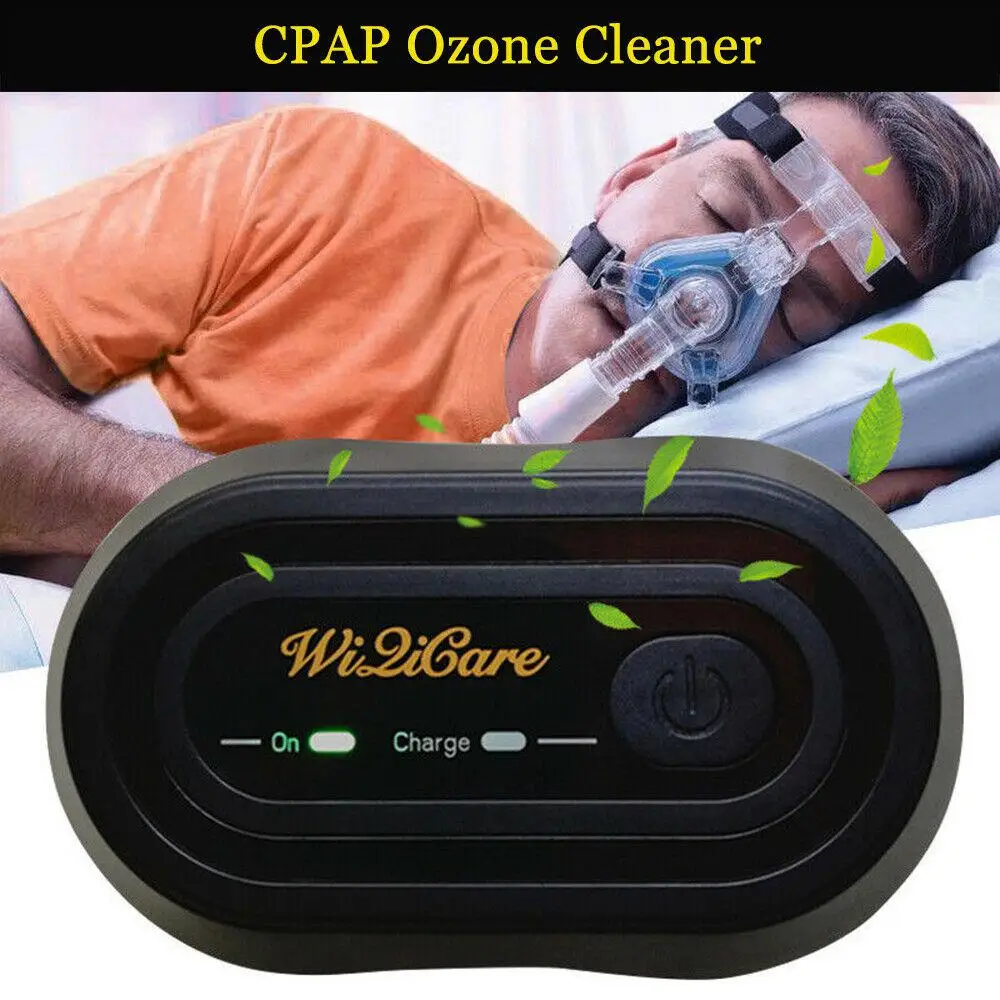 

Portable CPAP Respirator Ozone Disinfection Machine Sleep Breathing Air Purifier Ventilator Sanitizer Sterilizer Cleaner Health