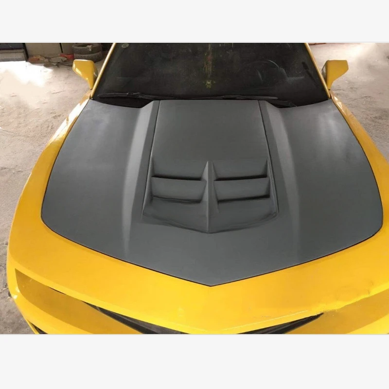 Фото Для Chevrolet Camaro ранней версии, капот двигателя из смолы и волокна в стиле ZLI. №2