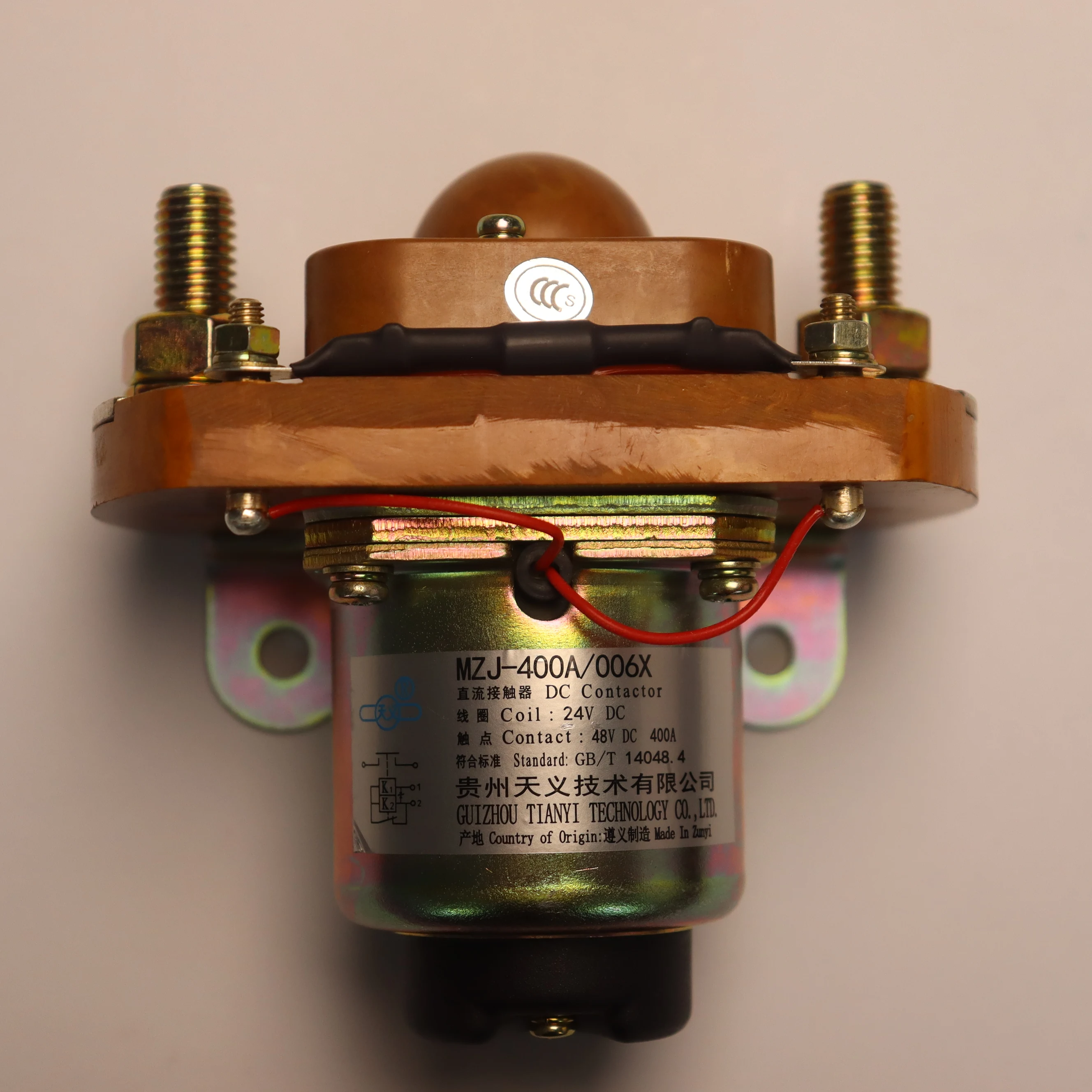 Главный выключатель питания крана контактора постоянного тока Guizhou Tianyi MZJ-400A/006X