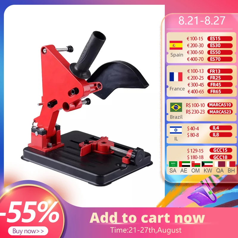 Angle Grinder Stand Angle Grinder Bracket Holder Support for